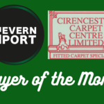 Severn Sport Player of the Month w/ Cirencester Carpet Centre – November 2024