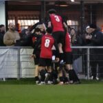 Longlevens into Floodlit Cup Quarter Finals after stoppage time winner against Fairford